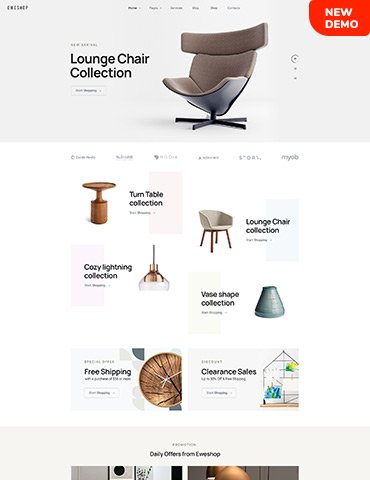 Landing Home Shop